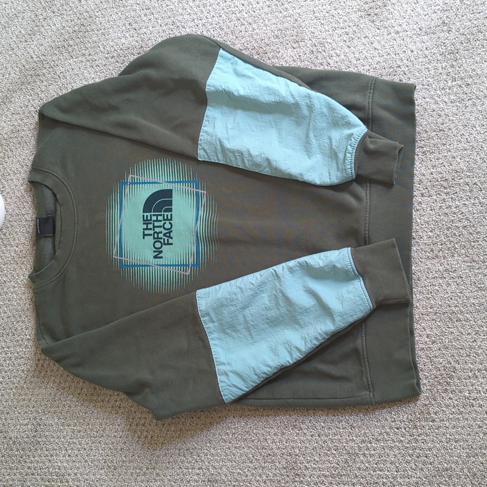 North face crew neck sweat shirt